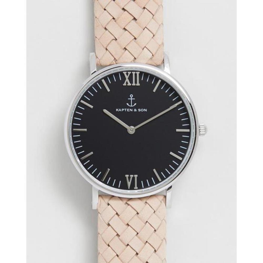 Kapten &amp; Son Campus 40mm Woven Leather KA714AC08FTZ
