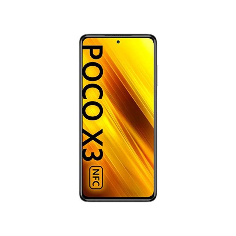 Xiaomi Poco X3 NFC 64GB, 6GB RAM, 5160mAh (typ) Large Battery, 6.67 DotDisplay, QUALCOMM Snapdragon GSM LTE Factory Unlocked Smartphone - International Version (Shadow Gray) B08B992MYF