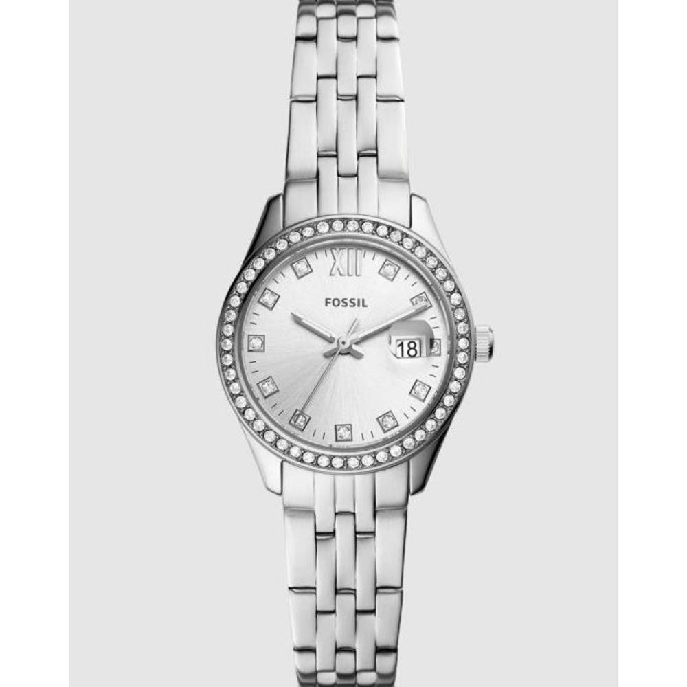 Fossil Scarlette Micro Silver-Tone Analogue Watch FO646AC82CHT