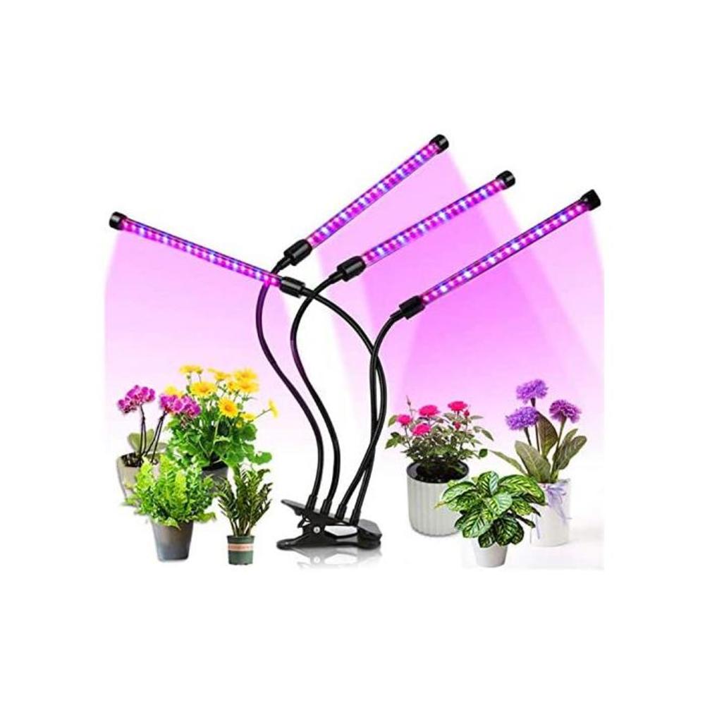 JORAGO Led Grow Light Full Spectrum LED Growing Light for Indoor Plants, 3 Switch Modes &amp; Timing Function(Black) B08R3P29VC