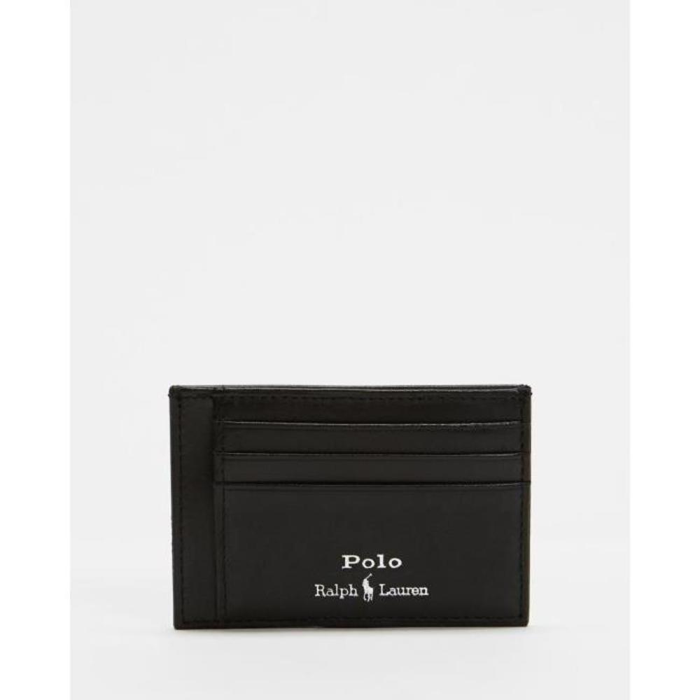 Polo Ralph Lauren Smooth Leather Money Clip Card Case PO951AC17RIO