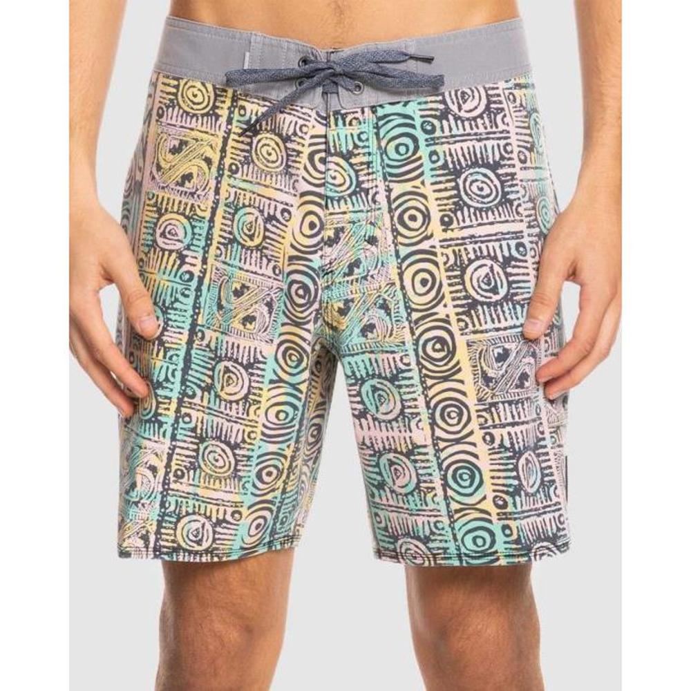 Quiksilver Mens Surfsilk Washed Sessions 18 Recycled Boardshorts QU019AA71KMA