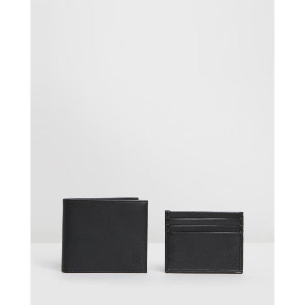 Polo Ralph Lauren Bifold Wallet &amp; Card Holder Gift Box Set PO951AC93WBY