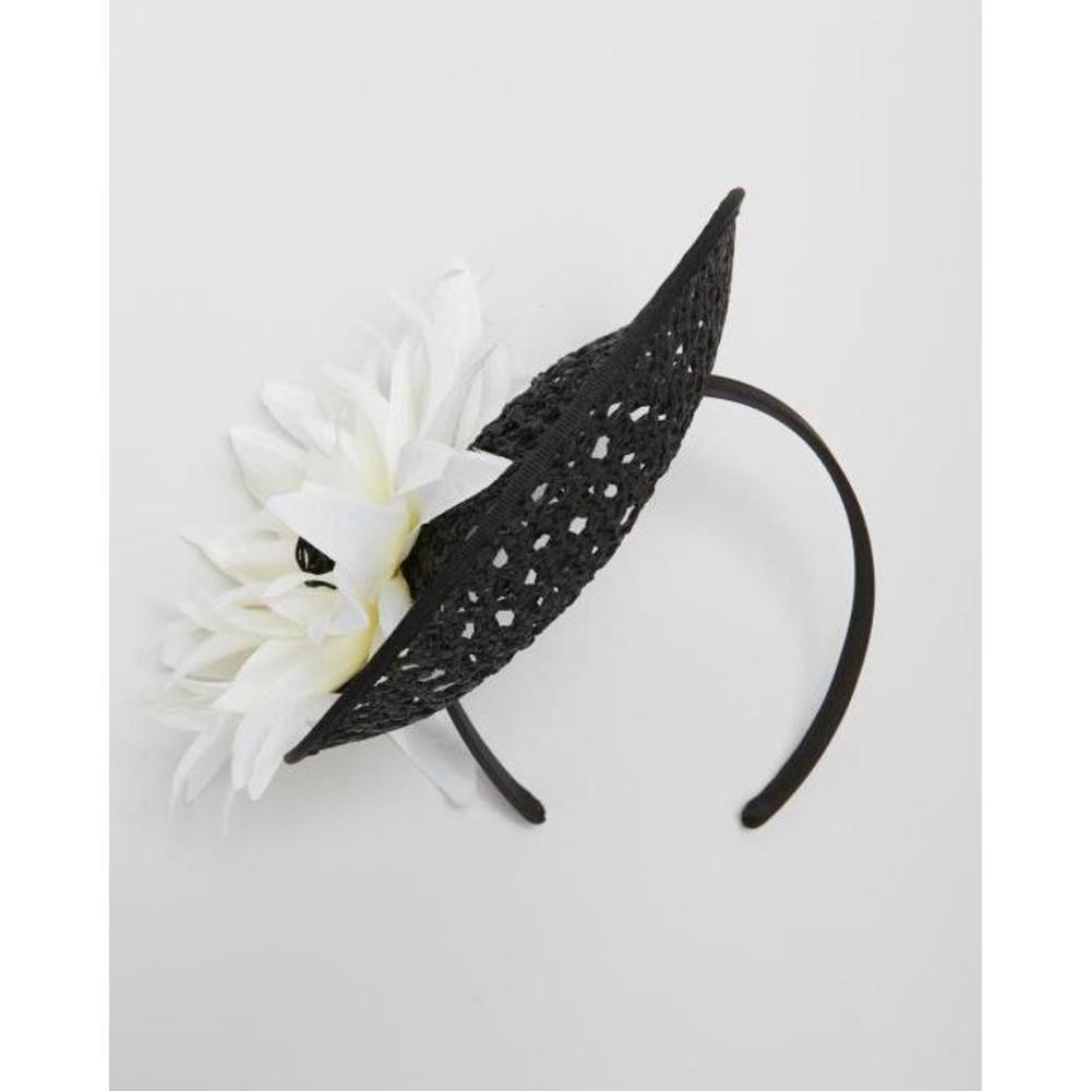 Max Alexander Structured Fascinator with Flower MA718AC04JUD
