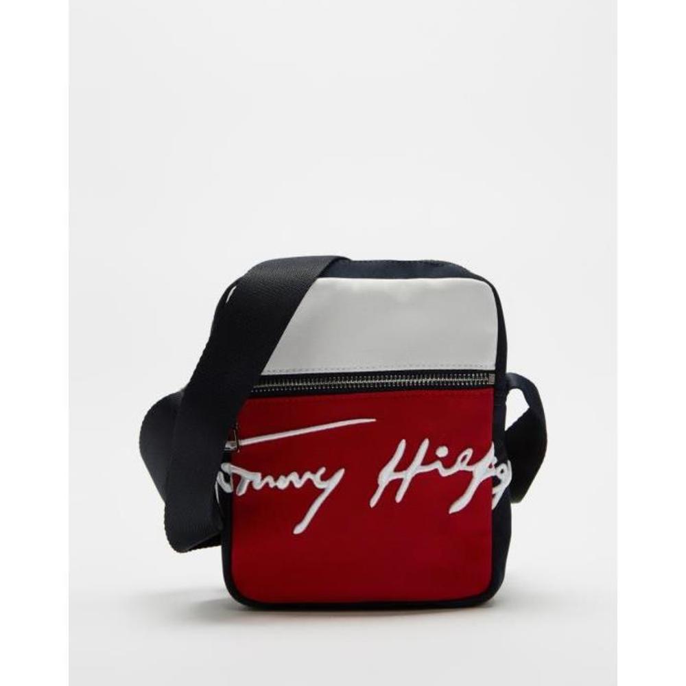 Tommy Hilfiger Signature Mini Reporter Bag TO336AC65YWC