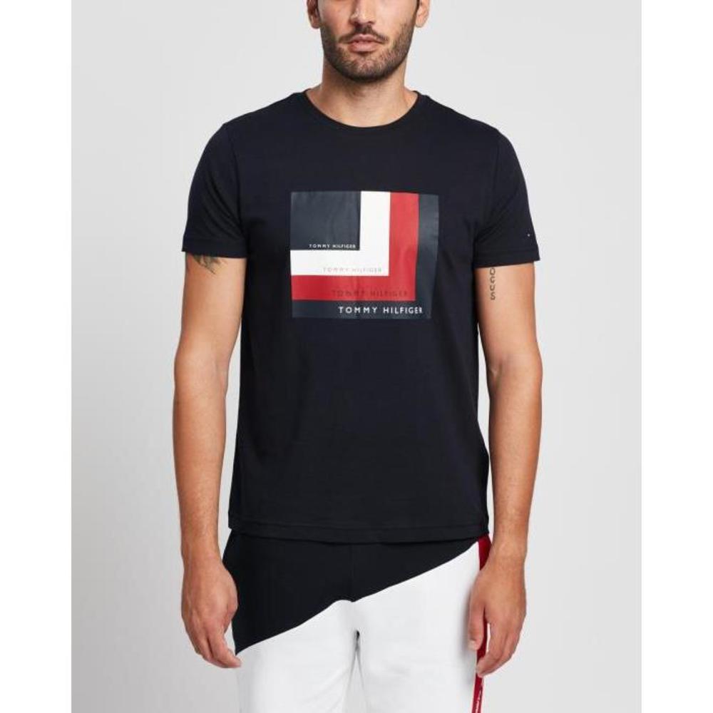 Tommy Hilfiger WCC Square Graphic Tee TO336AA39JMA