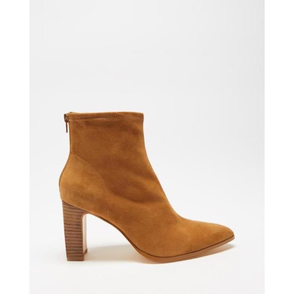 AERE Stretch Leather Ankle Boots AE897SH67QQE