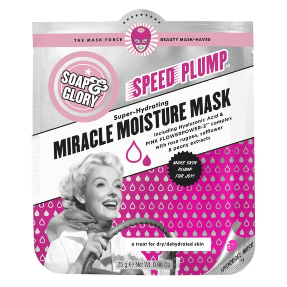 솝 &amp; 글로리 스피드 플럼프&#039; 미라클 모이스쳐 시트 마스크 I-042833, Soap &amp; Glory Speed Plump? Miracle Moisture Sheet Mask I-042833