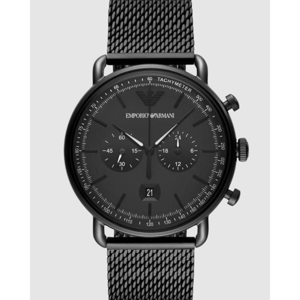 Emporio Armani Black Chronograph Watch AR11264 EM941AC27BXC