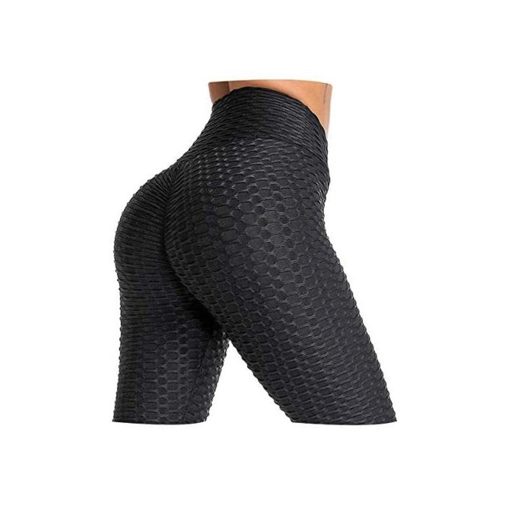 AIMILIA Butt Lifting Anti Cellulite Sexy Leggings for Women High Waisted Yoga Pants Workout Tummy Control Sport Tights B07SLJP77H