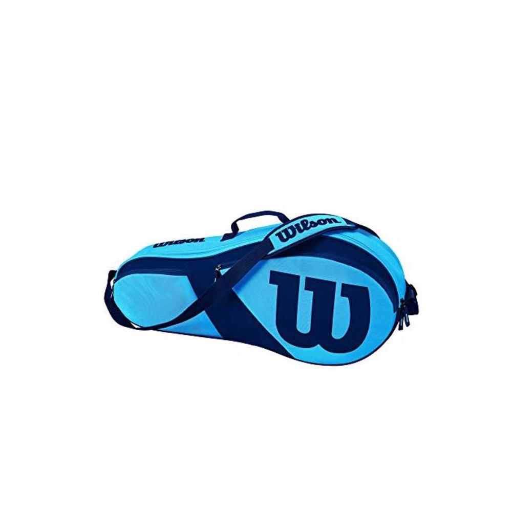 Wilson Match Iii Tennis Bag Ultra Holds 3 Racquets, Blue/Blue B077TGPBCV