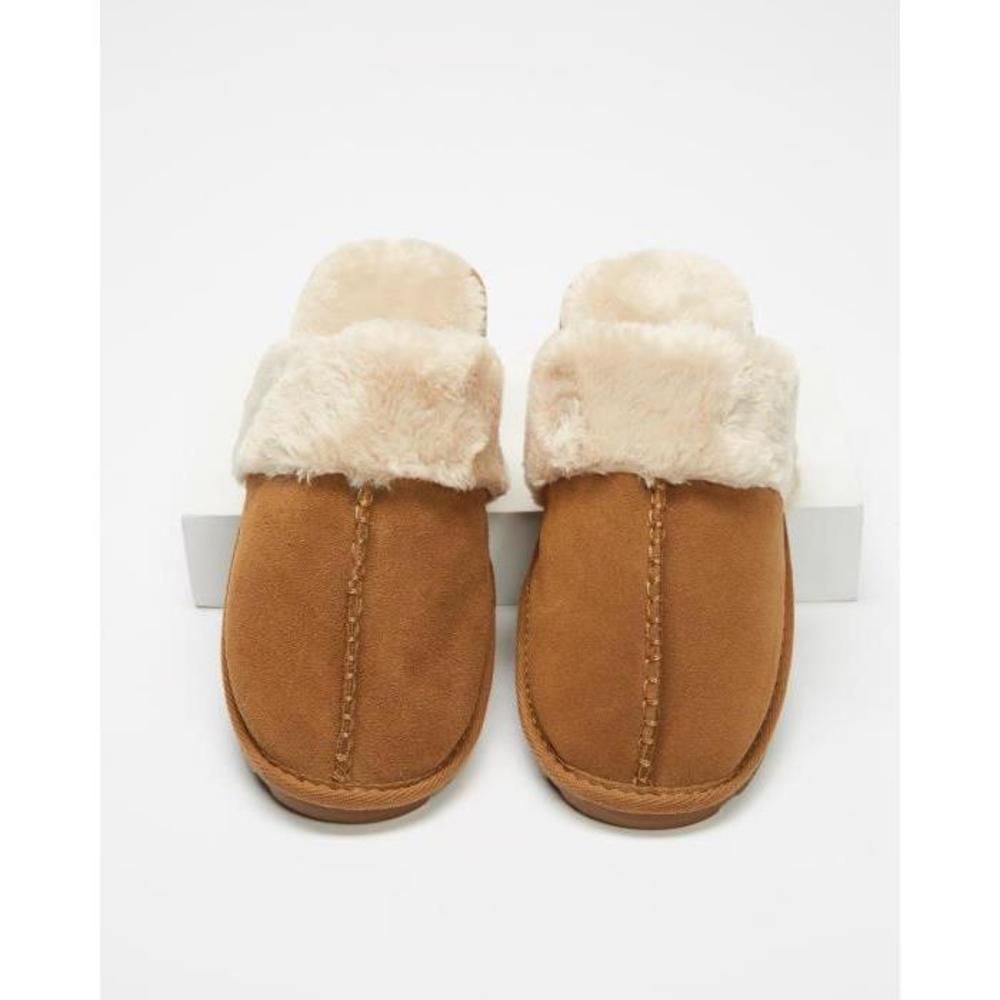 Marks &amp; Spencer Cleated Suede Slippers - Womens MA850SH29AVI