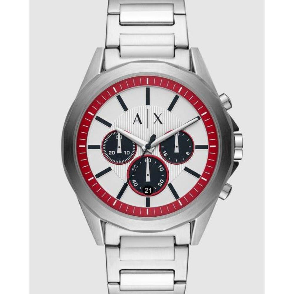 Armani Exchange Silver-Tone Chronograph Watch AX2646 AR871AC50PIN