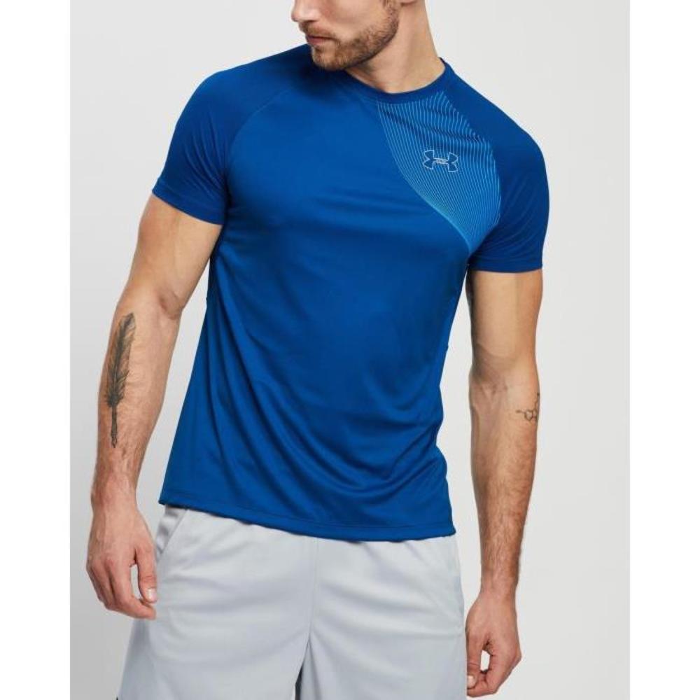 Under Armour Qualifier Iso-Chill Printed Short Sleeve UN668SA48WNB