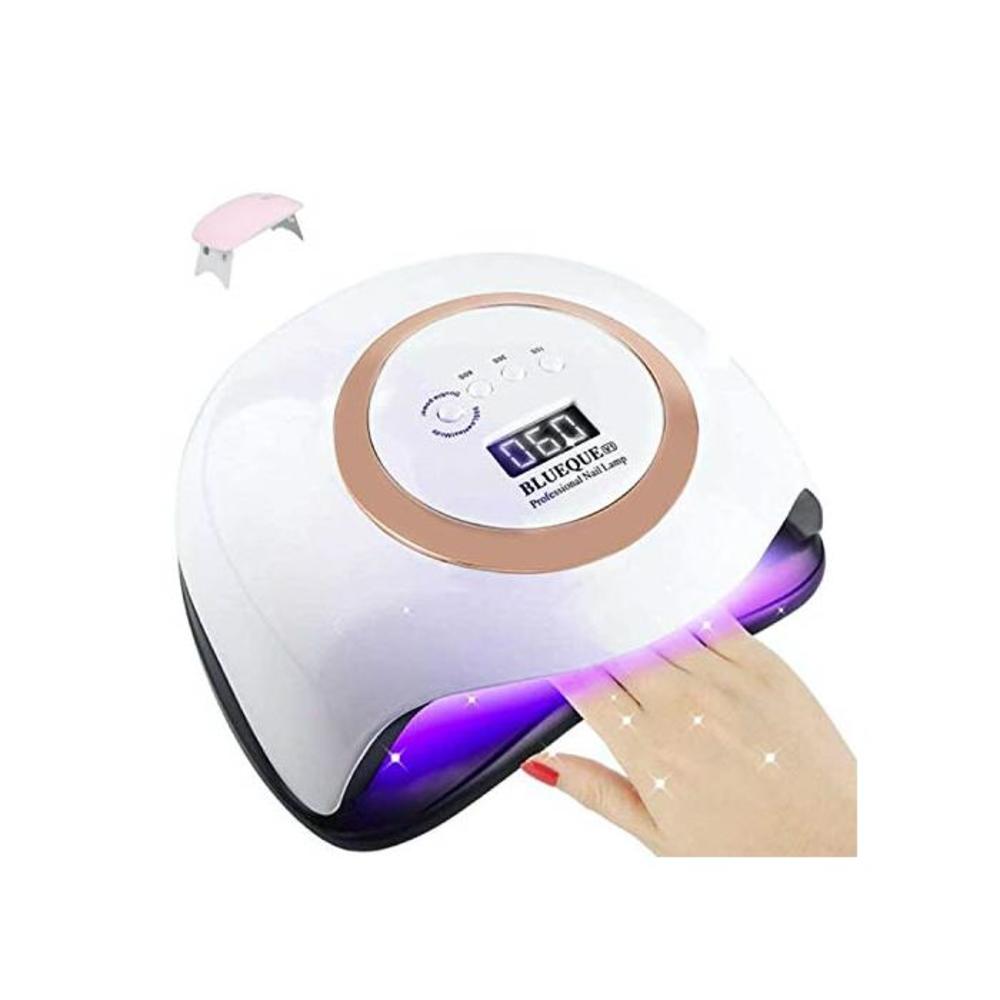168W Nail Lamp for Gel Polish AUSELECT Ultra Fast Nail Dryer 42LED Professional UV LED Nail Lamp with 4 Timer Setting Include (Portable USB Nail Dryer) B08BJ3QT6B