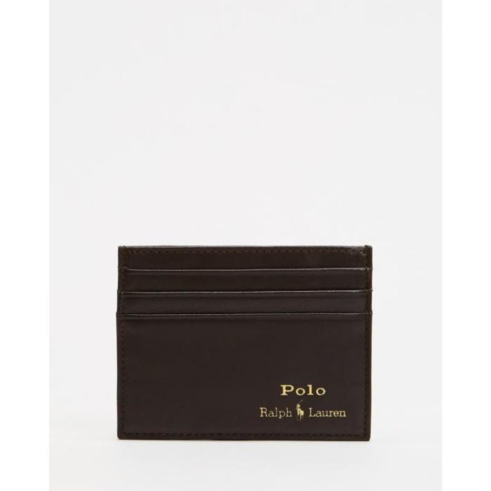 Polo Ralph Lauren Smooth Leather Credit Card Case PO951AC21AIO