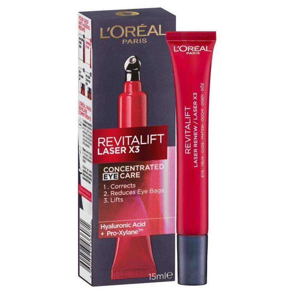 로레알 파리 리바이탈리프트 레이저 아이 크림 15ml, LOreal Paris Revitalift Laser Eye Cream 15ml