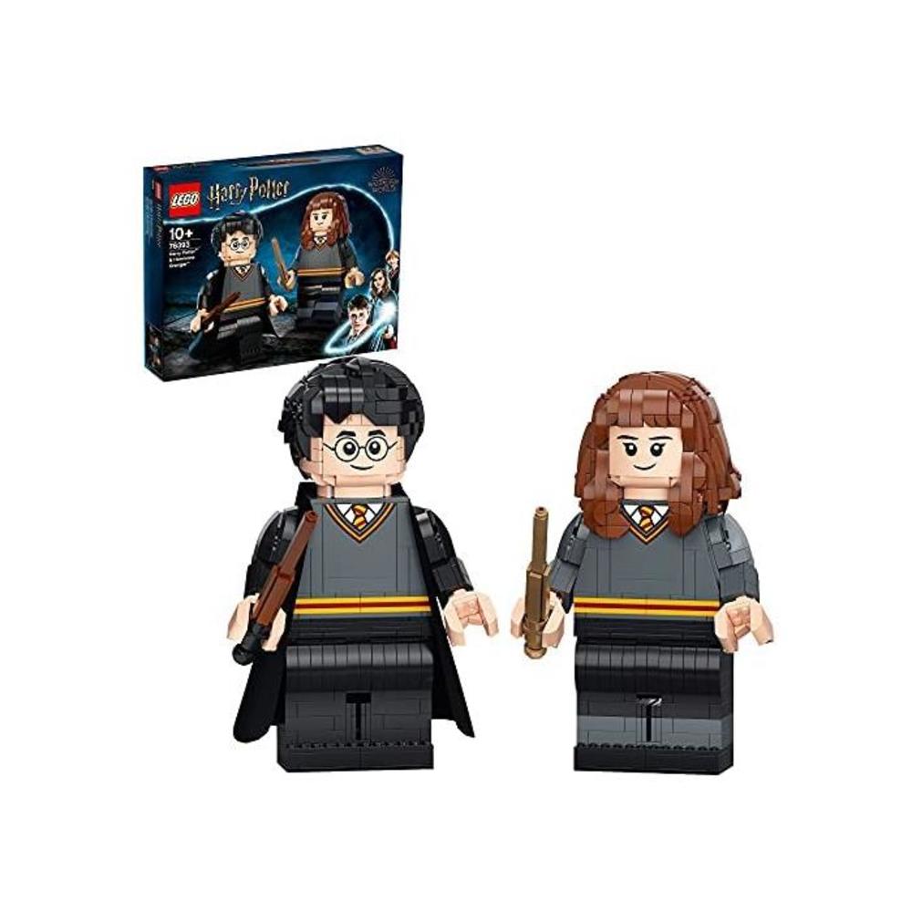 LEGO 레고 76393 헤리포터 &amp; Hermione Granger Figures 빌딩 Set, 라지 Collectible Gift Display Models B091P2LD2K