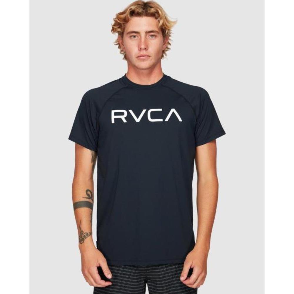 RVCA Micro Mesh Short Sleeve Tee RV026AA73ACK