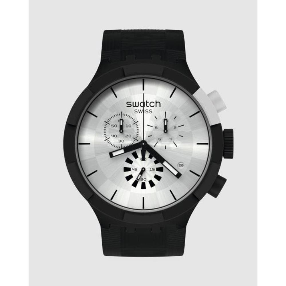 Swatch CHEQUERED SILVER SW159AC46QOR