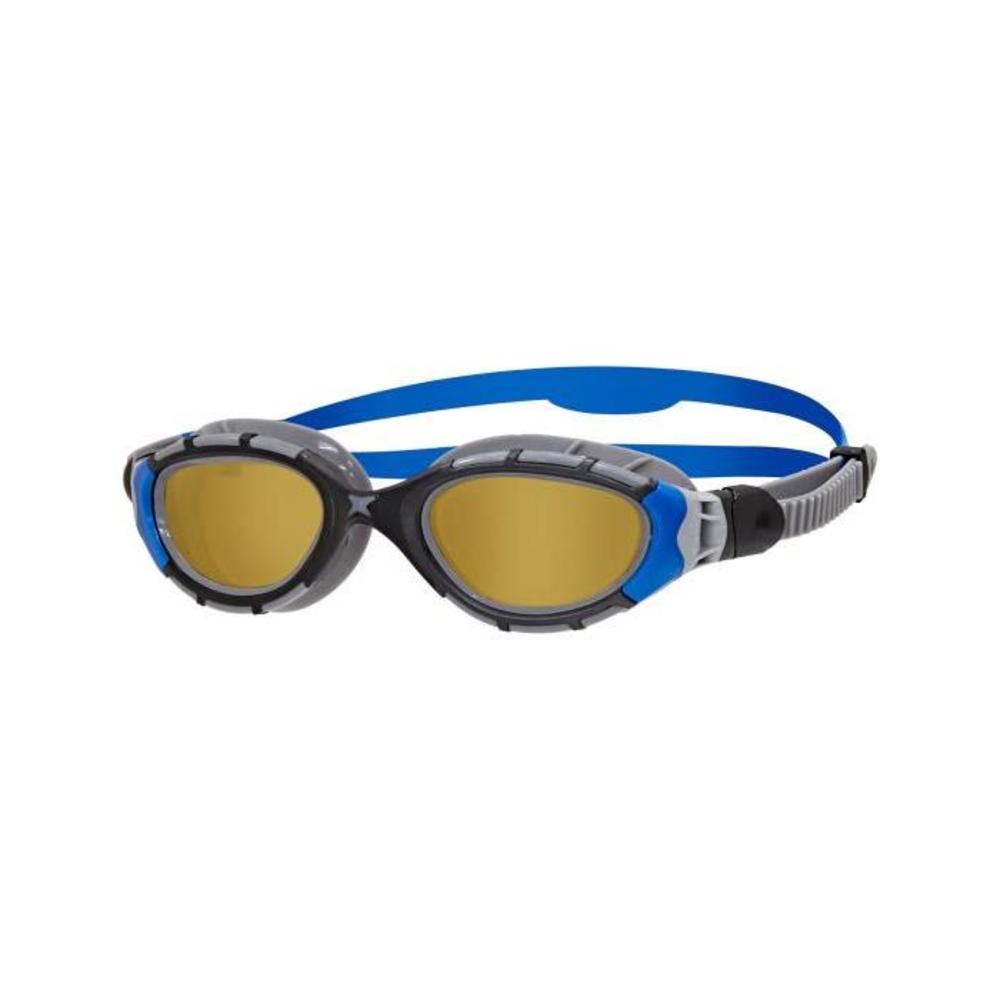 ZOGGS Predator Flex Polarized Ultra Goggles - Small BLACK-BLUE-COPPER-BOARDSPORTS-SURF-ZOGGS-SWIM-ACCE