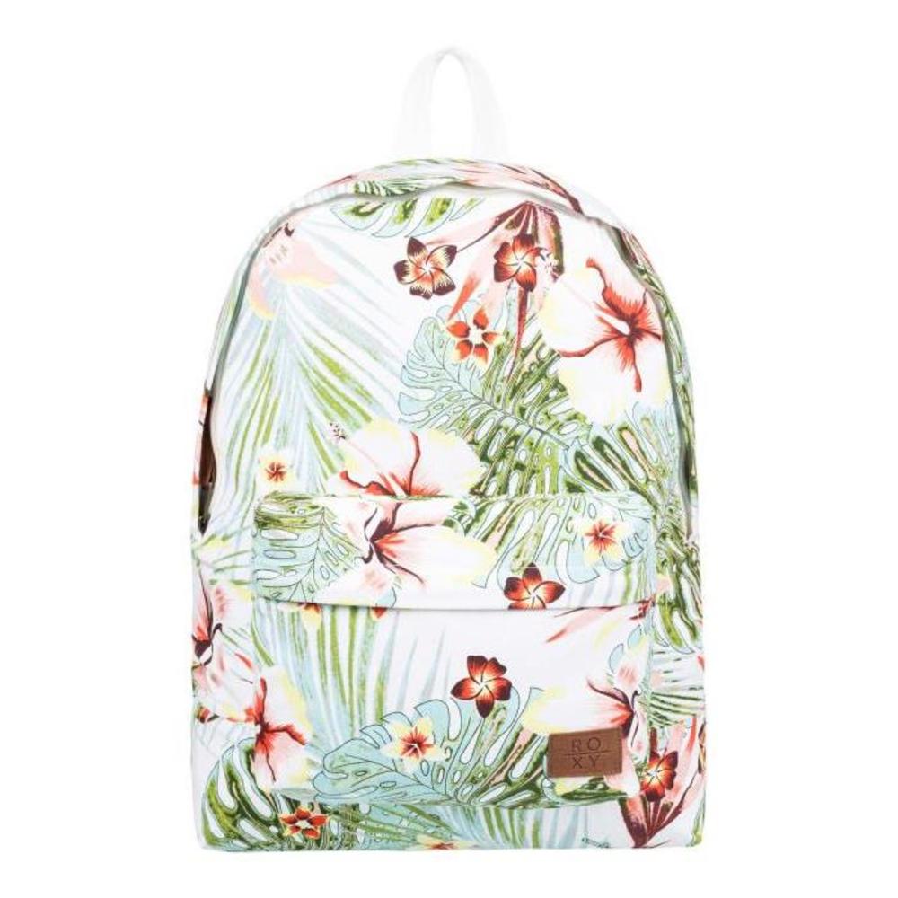 ROXY Sugar Baby 16L Small Backpack BRIGHT-WHITE-HERBIER-WOMENS-ACCESSORIES-ROXY-BAGS-