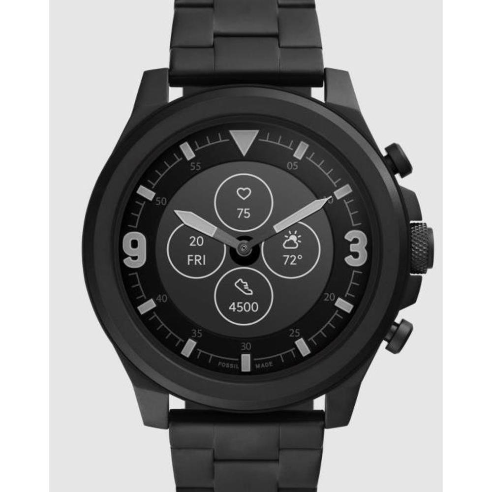 Fossil Latitude Hybrid HR Black Hybrid Smartwatch FO646AC33YHU