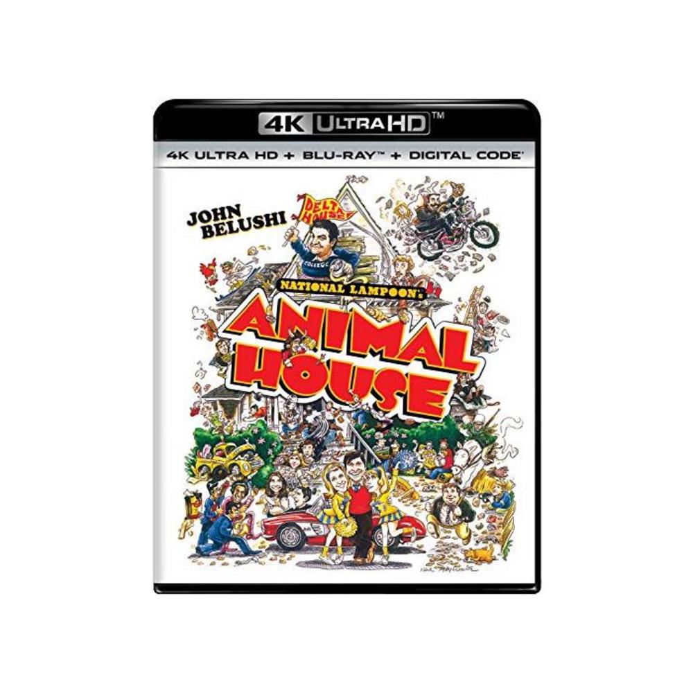 National Lampoons Animal House (4K Ultra Hd/Blu-Ray/Digital) B08Y4RQ8XC