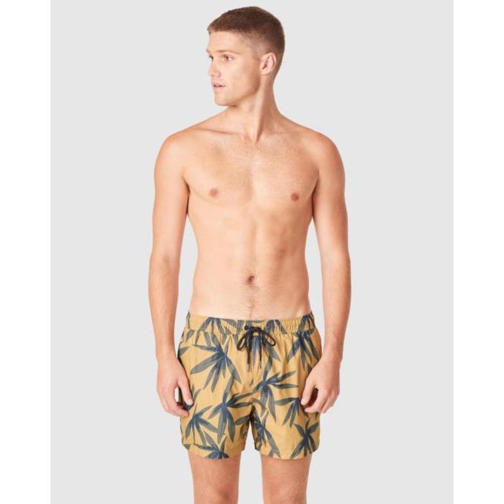 French Connection Banana Leaf Board Shorts FR605AA46JRL