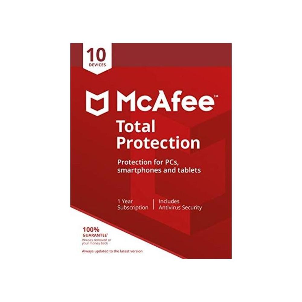 McAfee Total Protection 2019 10 Devices PC/Mac/Android/Smartphones Activation code by post B074V94BH5