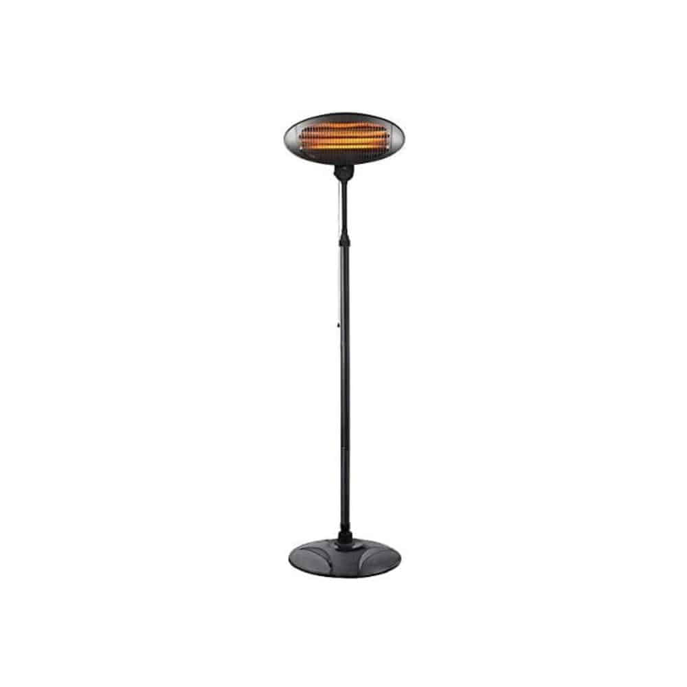 Free-Standing Outdoor Heater Plug and Set 2000-watt with Adjustable Stand Height IPX4 Water-Resistant B08YJLQ3GD