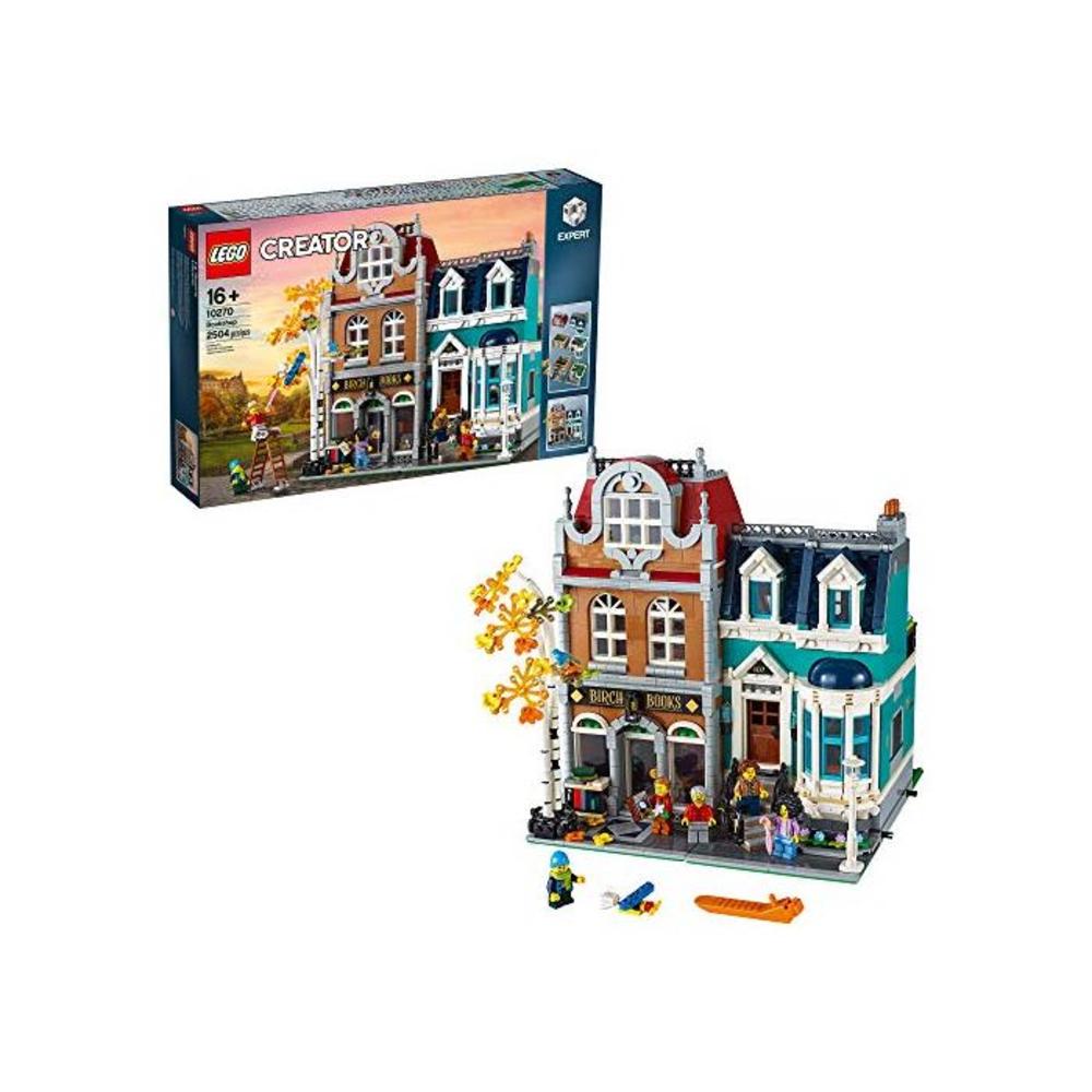 LEGO 레고 크리에이터 Expert Bookshop 10270 Modular 빌딩 Kit, Big LEGO 레고 Set and Collectors 토이 for Adults, New 2020 (2,504 Pieces) B083JZRCSS