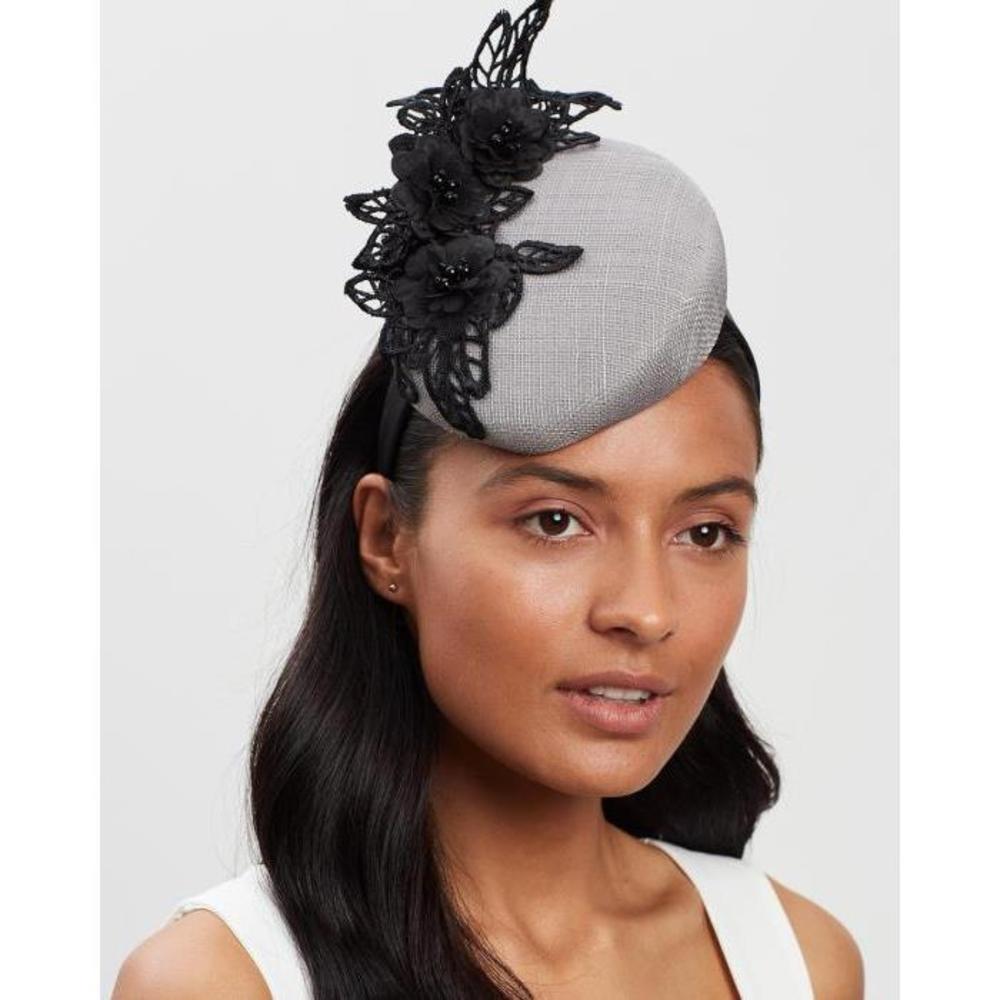 Fillies Collection Pillbox Fascinator with Lace Trim FI719AC06YRP