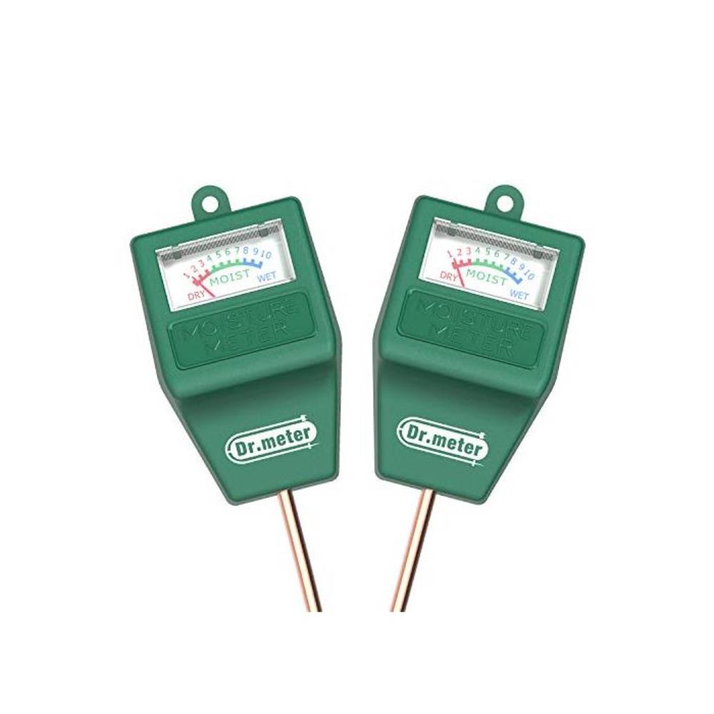 [2pack Soil Moisture Meter ] Dr.meter Hygrometer Moisture Sensor Meter for Garden, Farm, Lawn Plants Indoor &amp; Outdoor(No Battery needed) B014P97TXM