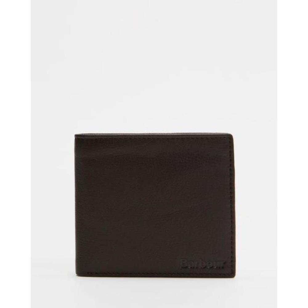 Barbour Leather Billfold Coin Wallet BA346AC13MQO