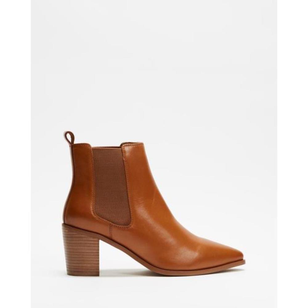 Atmos&amp;Here Sorla Leather Ankle Boots AT049SH91DSE