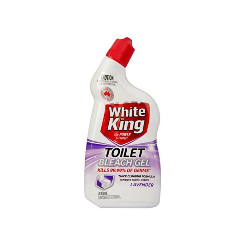 White King 13427 Toilet Cleaner Gel Lavender 700ml B077S8QFW3