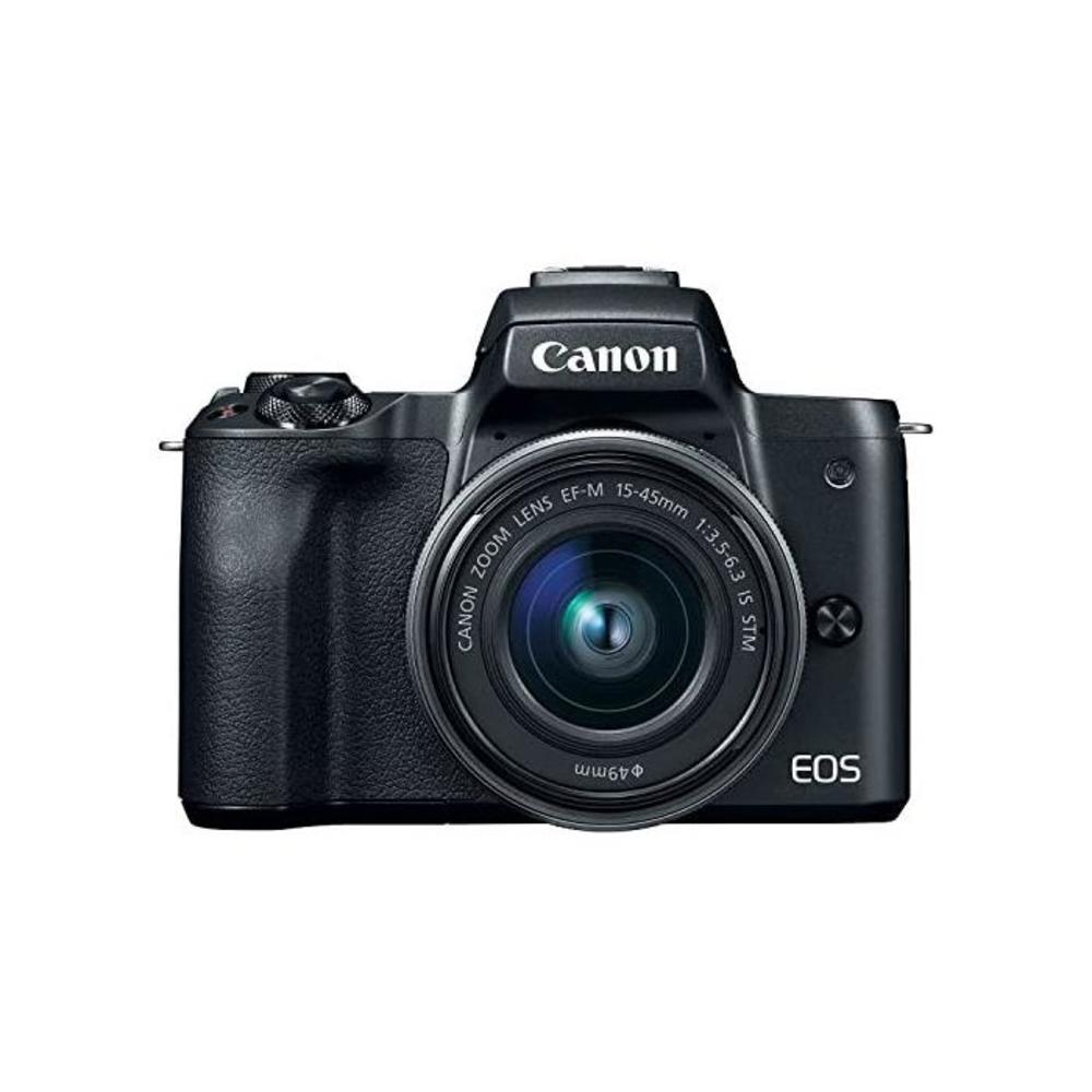 Canon EOS M50 Digital Camera Kit with EF-M 15-45mm IS STM Lens B07BNLGXZX