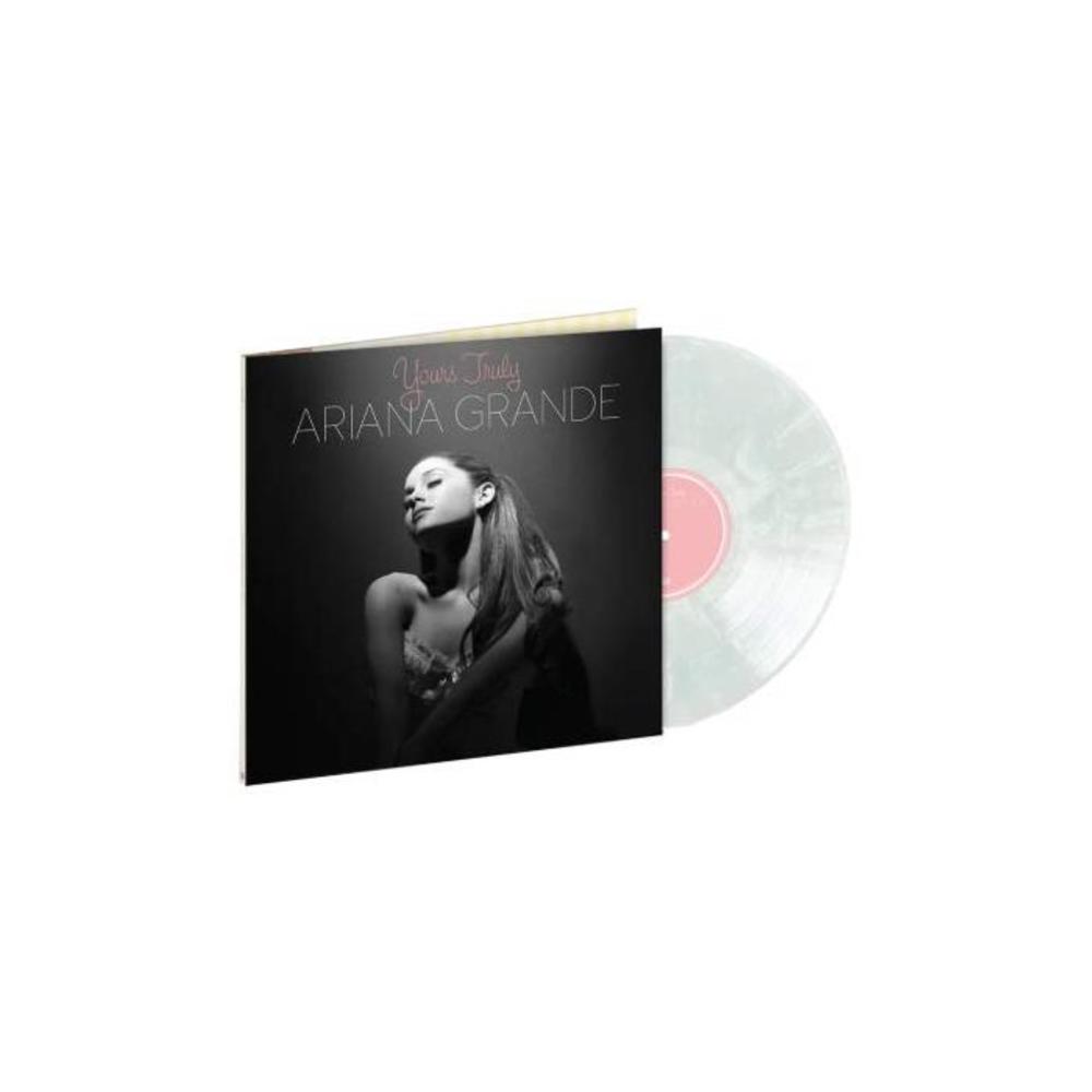 Yours Truly - Exclusive Limited Edition Clear &amp; White Swirl Colored Vinyl LP B088CPR6ZX