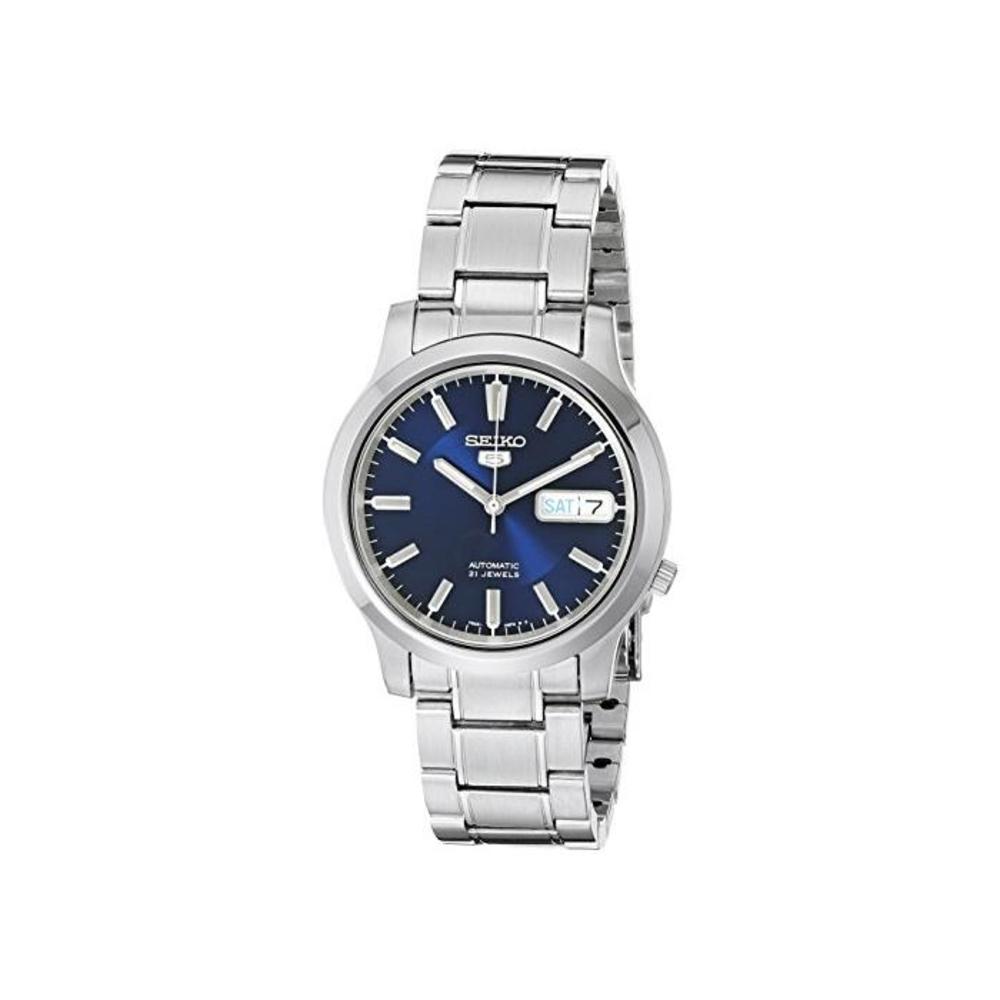 Seiko 5 Mens SNK793 Automatic Stainless Steel Watch with Blue Dial B002SSUQF6