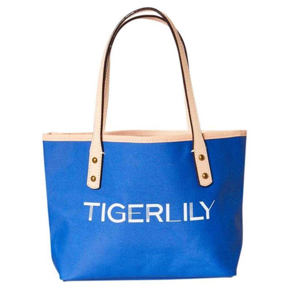 TIGERLILY Signature Canvas Mini Tote NAVY-WOMENS-ACCESSORIES-TIGERLILY-BAGS-BACKPACKS-T