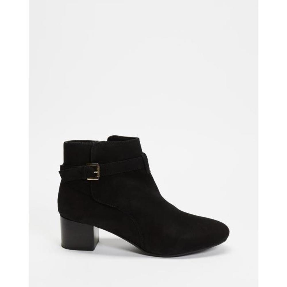 Atmos&amp;Here Sandra Leather Ankle Boots AT049SH71DHC