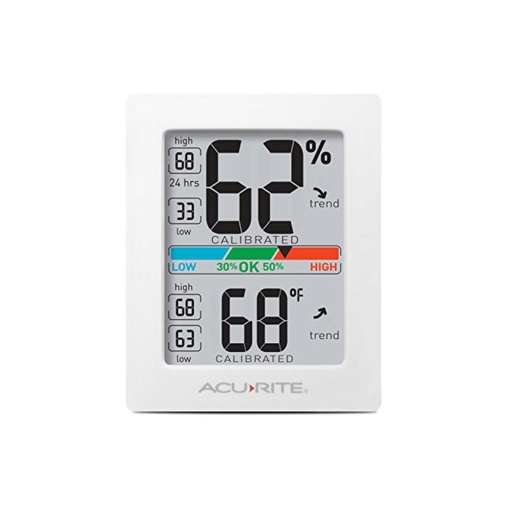 AcuRite 01083M Pro Accuracy Temperature &amp; Humidity Monitor B01HDW58GS