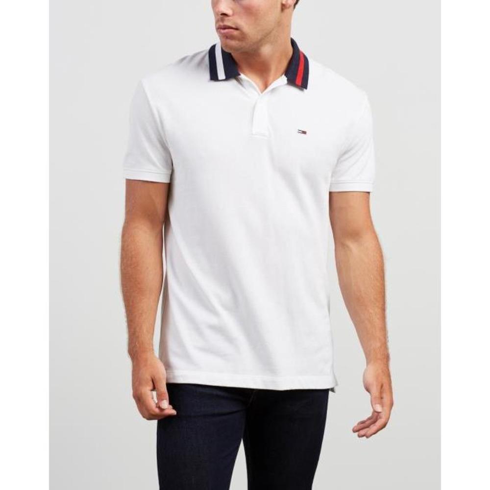 Tommy Jeans Flag Neck Polo TO554AA69ZKG