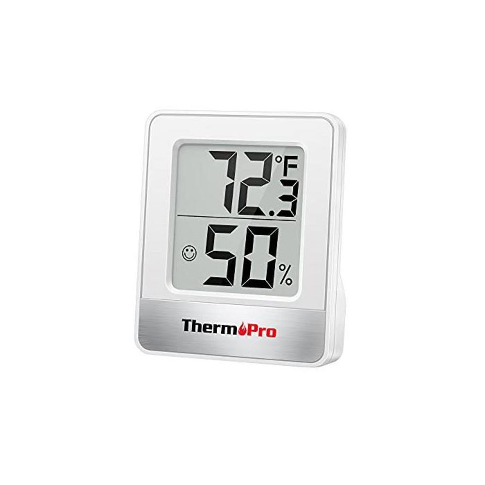 ThermoPro TP49 Digital Hygrometer Indoor Thermometer Humidity Meter Room Thermometer with Temperature and Humidity Monitor Mini Hygrometer Thermometer B07WCR5Y4B