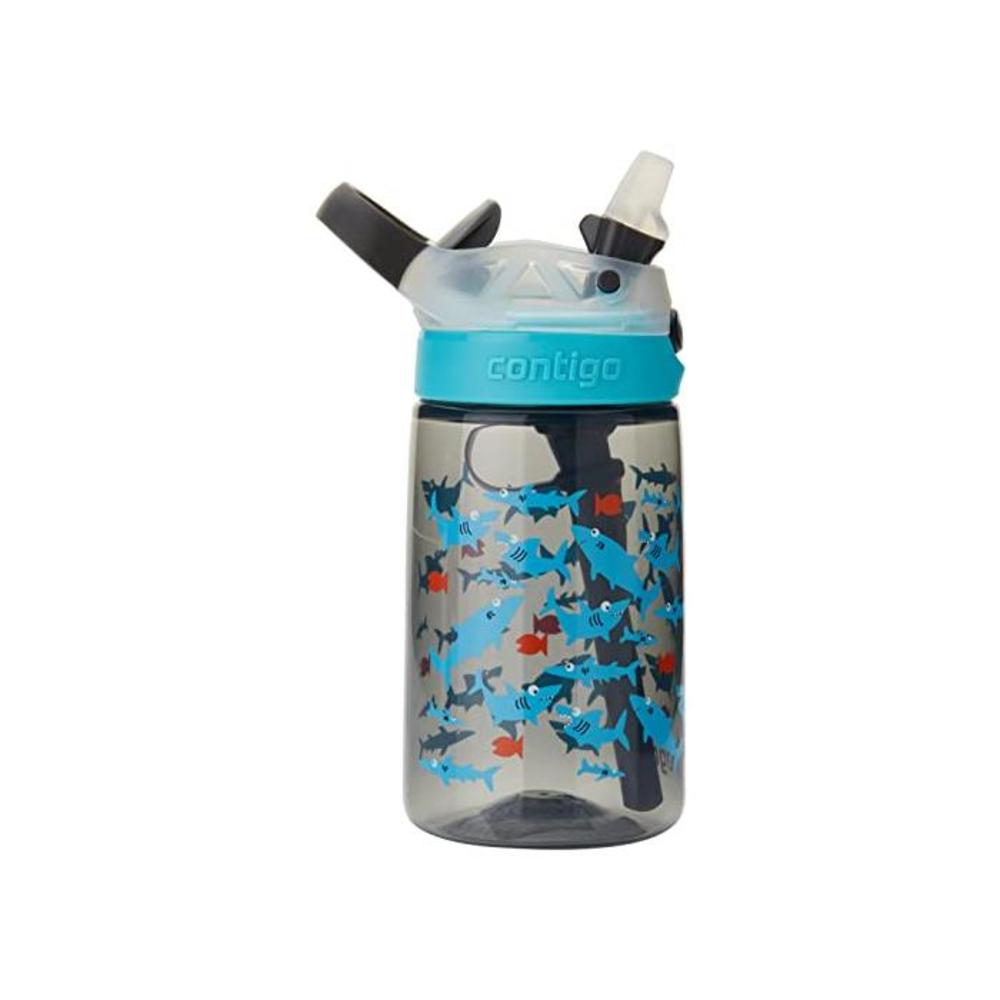Contigo 50919 Gizmo Flip Autospout Kids Water Bottle, Charcoal B07N32L5TG