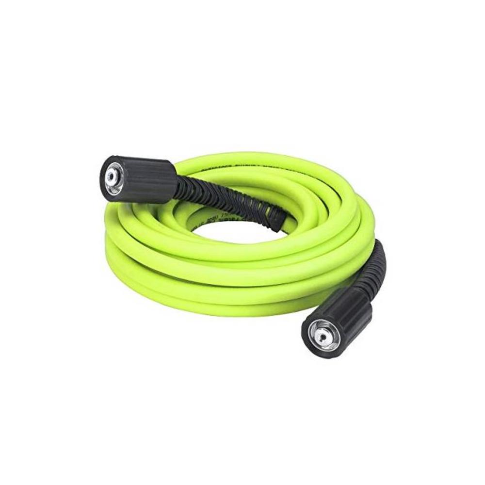 Flexzilla Pressure Washer Hose with M22 Fittings, 1/4 in. x 25 ft, ZillaGreen - HFZPW3425M B00K1DI42C