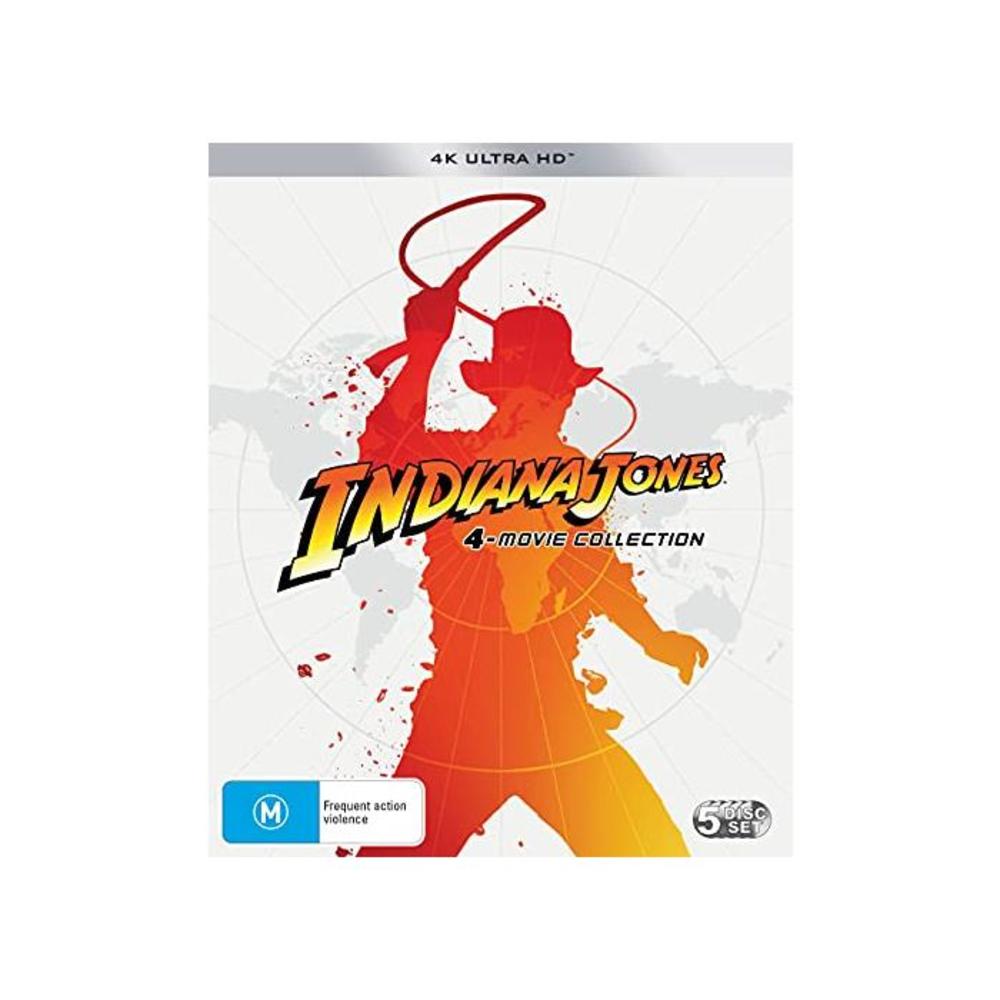 Indiana Jones Collection [5 Disc] (4K Ultra HD) B08Z9W572J(스틸북아님)