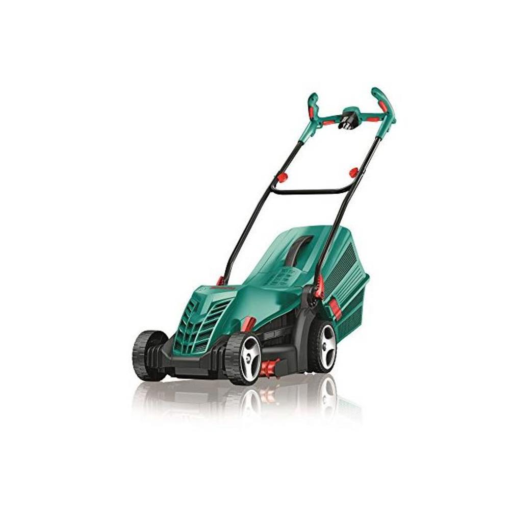 Bosch Lawn Mower ARM 37 (1400 Watt, 37cm Cutting Width, 5 Height Settings,10m Power Cable, 40 Litre Grassbox) B07JVD67R3