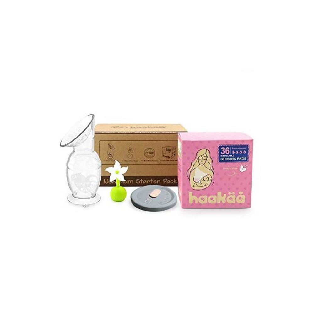 Haakaa New Mum Starter Pack Breast Pump Stopper Nursing pad B0777RT2VW